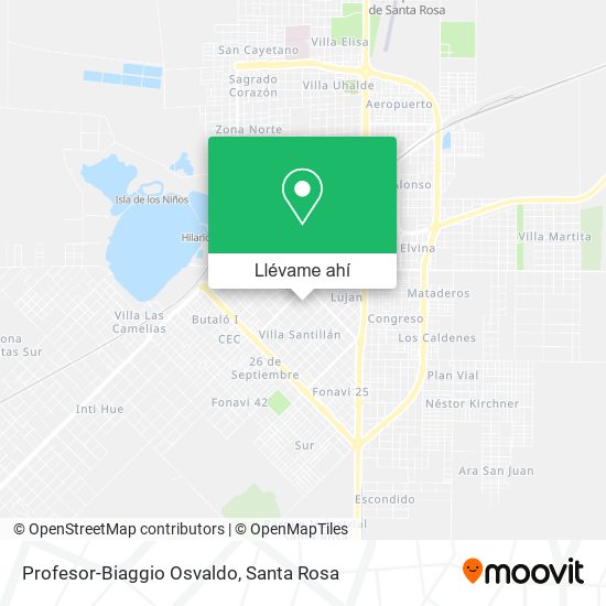 Mapa de Profesor-Biaggio Osvaldo