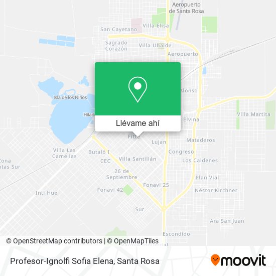 Mapa de Profesor-Ignolfi Sofia Elena