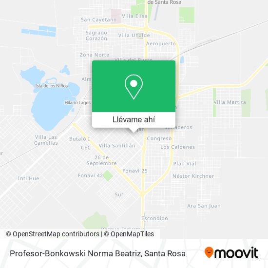 Mapa de Profesor-Bonkowski Norma Beatriz