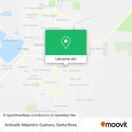 Mapa de Andrade Alejandro Gustavo