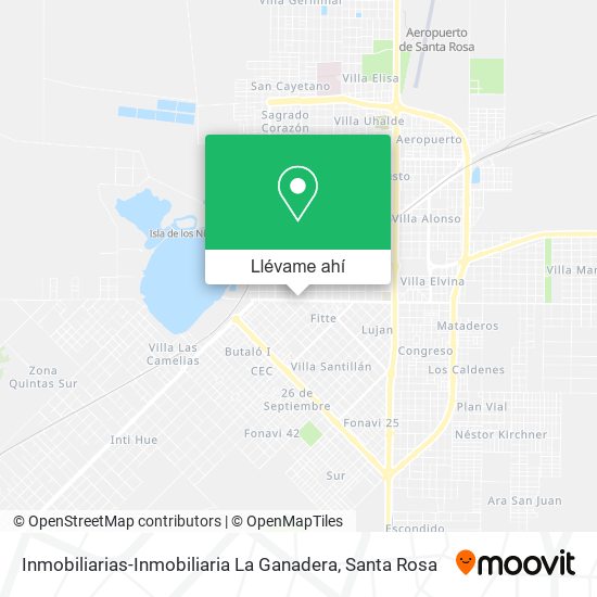 Mapa de Inmobiliarias-Inmobiliaria La Ganadera