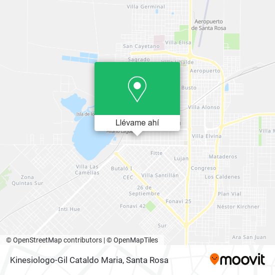 Mapa de Kinesiologo-Gil Cataldo Maria