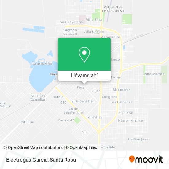 Mapa de Electrogas Garcia