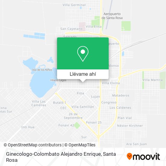 Mapa de Ginecologo-Colombato Alejandro Enrique