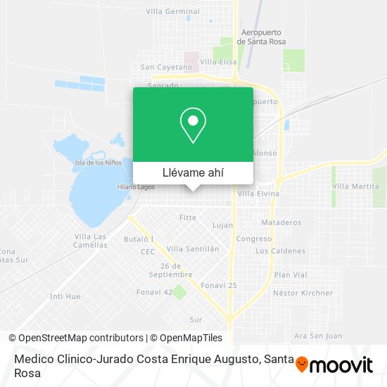 Mapa de Medico Clinico-Jurado Costa Enrique Augusto