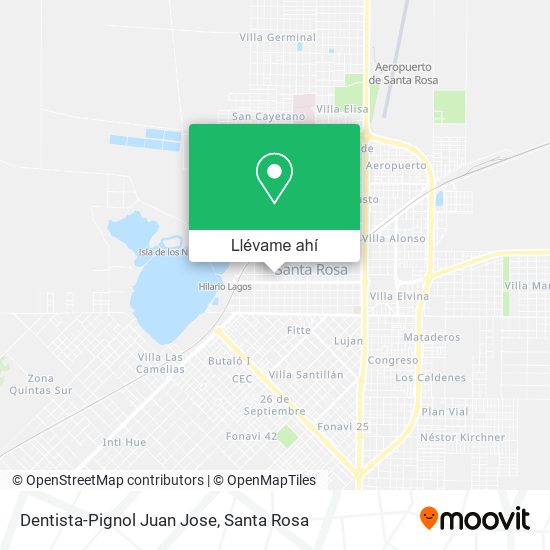 Mapa de Dentista-Pignol Juan Jose