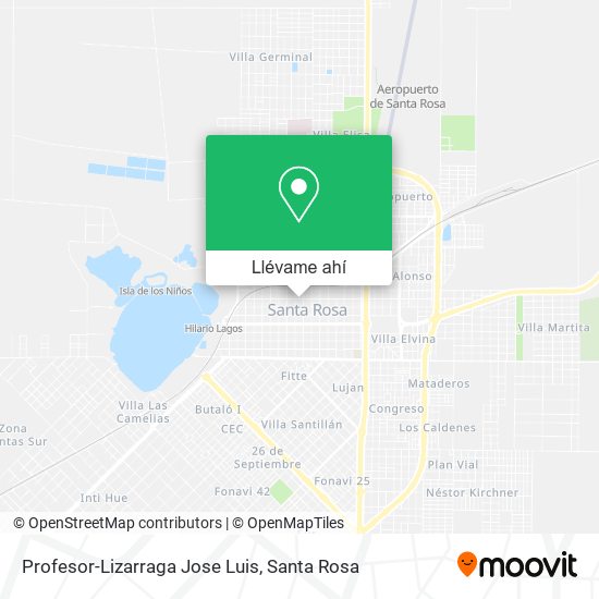 Mapa de Profesor-Lizarraga Jose Luis