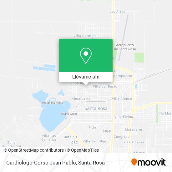 Mapa de Cardiologo-Corso Juan Pablo