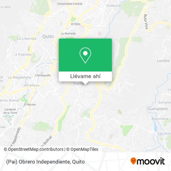 Mapa de (Pai) Obrero Independiente