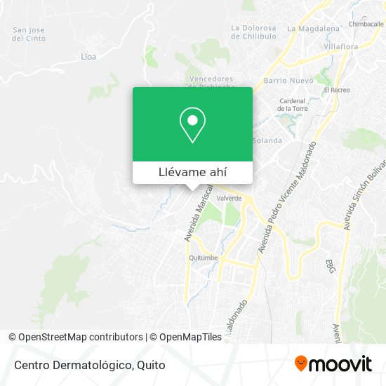 Mapa de Centro Dermatológico