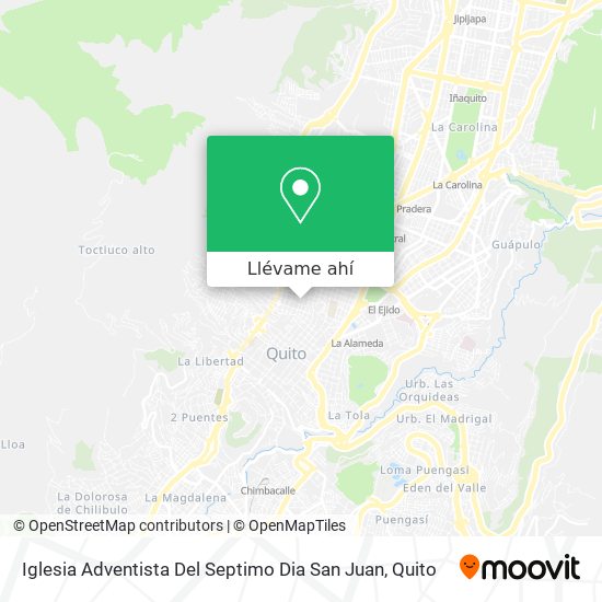 Mapa de Iglesia Adventista Del Septimo Dia San Juan