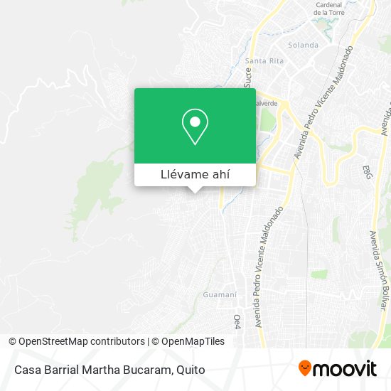 Mapa de Casa Barrial Martha Bucaram