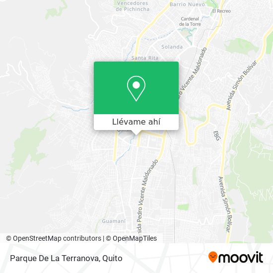 Cómo llegar a Parque De La Terranova en Quito en Autobús?