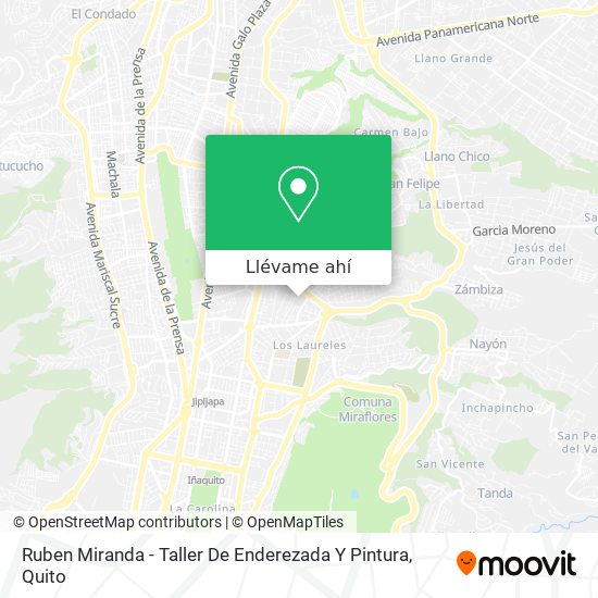 Mapa de Ruben Miranda - Taller De Enderezada Y Pintura