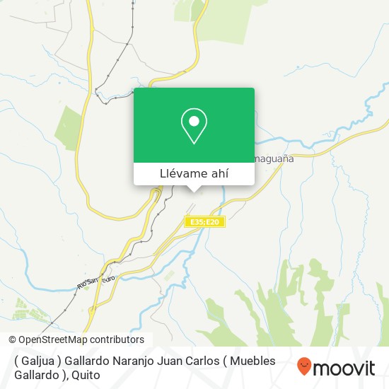 Mapa de ( Galjua ) Gallardo Naranjo Juan Carlos ( Muebles Gallardo )
