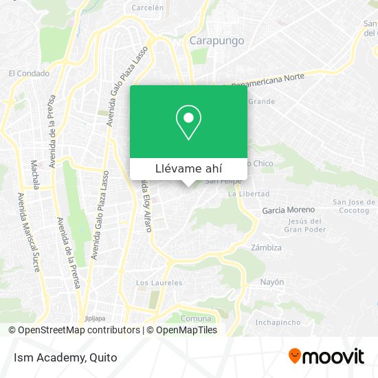 Mapa de Ism Academy