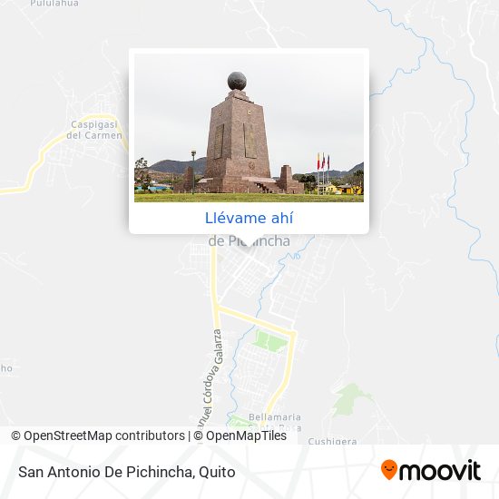 Mapa de San Antonio De Pichincha