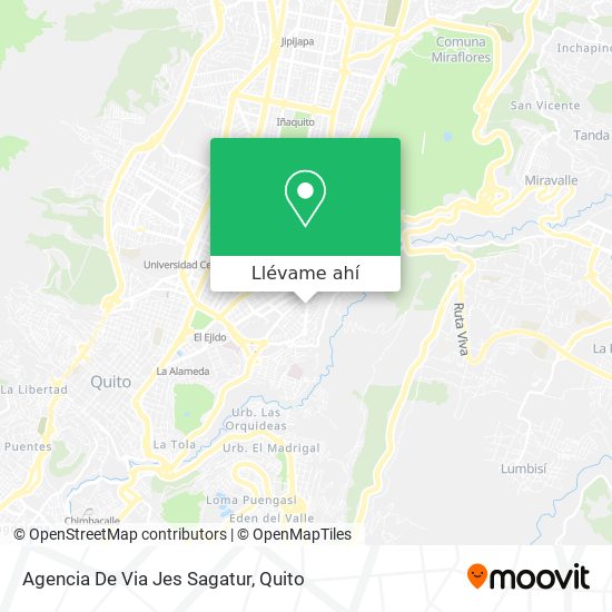 Mapa de Agencia De Via Jes Sagatur