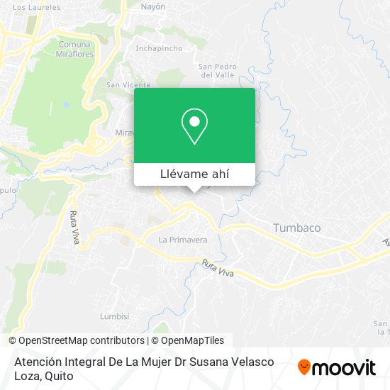 Mapa de Atención Integral De La Mujer Dr Susana Velasco Loza
