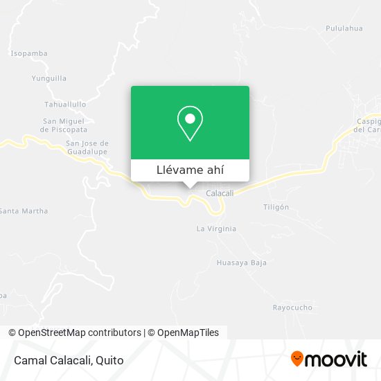 Mapa de Camal Calacali