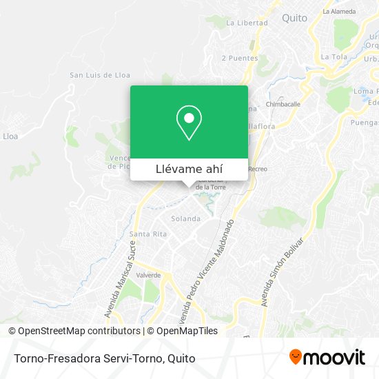 Mapa de Torno-Fresadora Servi-Torno