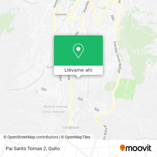 Mapa de Pai Santo Tomas 2