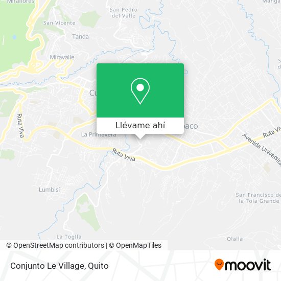 Mapa de Conjunto Le Village