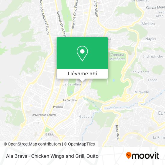 Mapa de Ala Brava - Chicken Wings and Grill