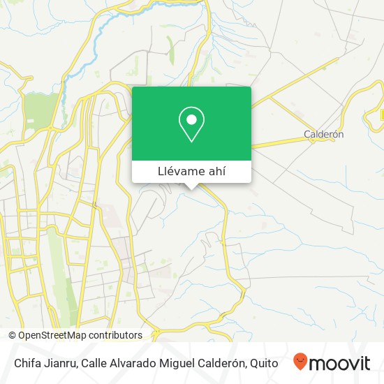 Mapa de Chifa Jianru, Calle Alvarado Miguel Calderón