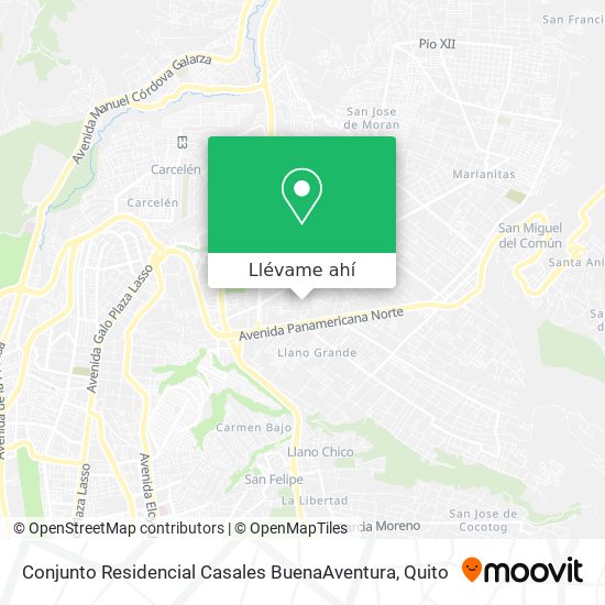 Mapa de Conjunto Residencial Casales BuenaAventura