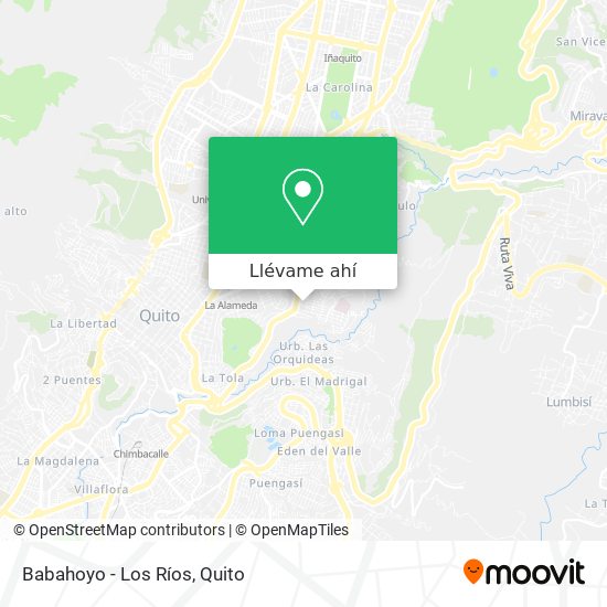 Mapa de Babahoyo - Los Ríos