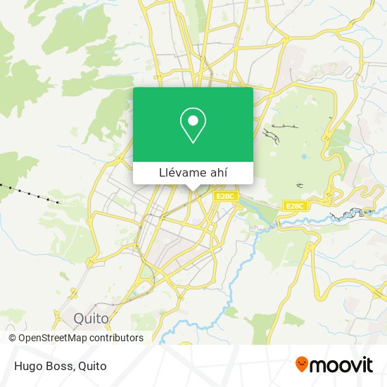 hugo boss quito