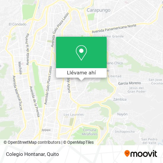 Mapa de Colegio Hontanar