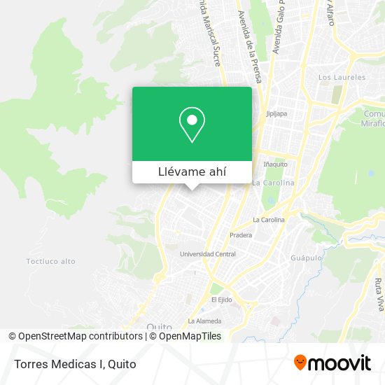 Mapa de Torres Medicas I