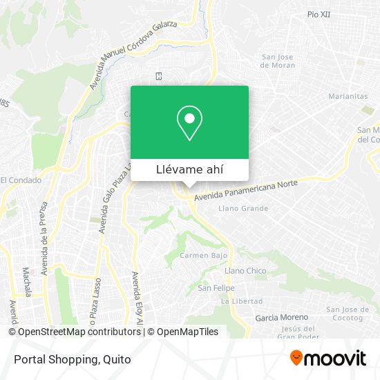 Mapa de Portal Shopping