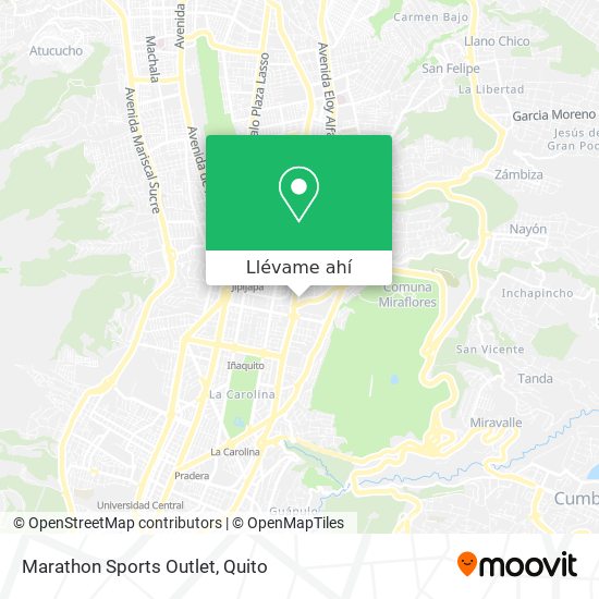 Mapa de Marathon Sports Outlet