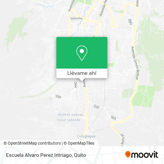 Mapa de Escuela Alvaro Perez Intriago