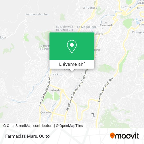 Mapa de Farmacias Maru