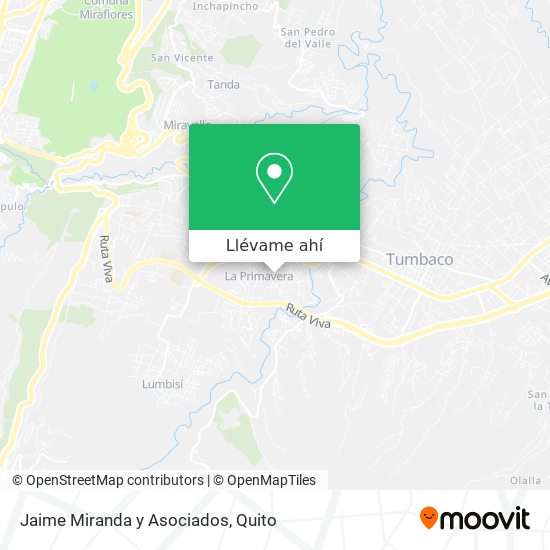 Mapa de Jaime Miranda y Asociados