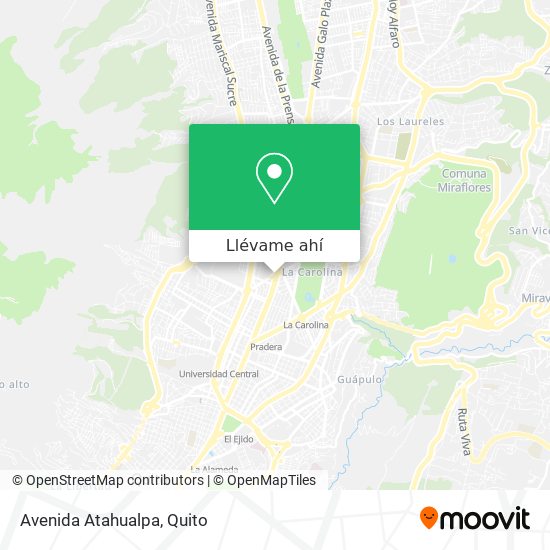 Mapa de Avenida Atahualpa