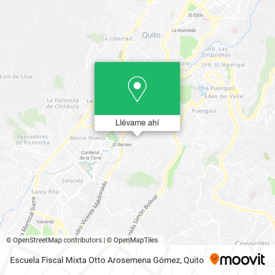 Mapa de Escuela Fiscal Mixta Otto Arosemena Gómez