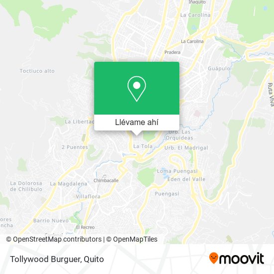 Mapa de Tollywood Burguer