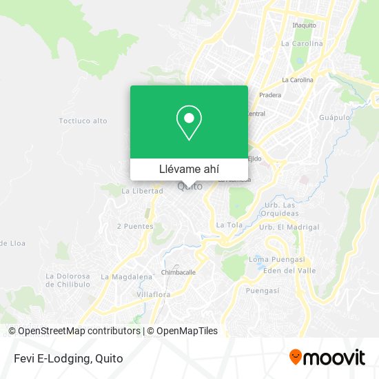 Mapa de Fevi E-Lodging