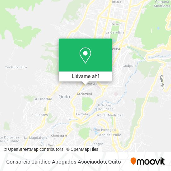 Mapa de Consorcio Juridico Abogados Asociaodos