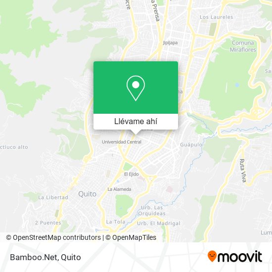 Mapa de Bamboo.Net