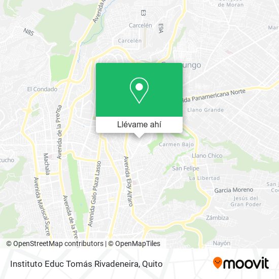 Mapa de Instituto Educ Tomás Rivadeneira