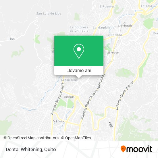 Mapa de Dental Whitening
