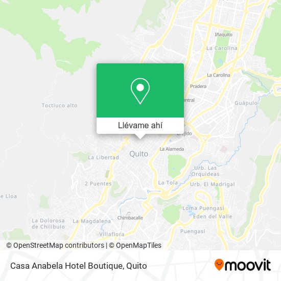 Mapa de Casa Anabela Hotel Boutique