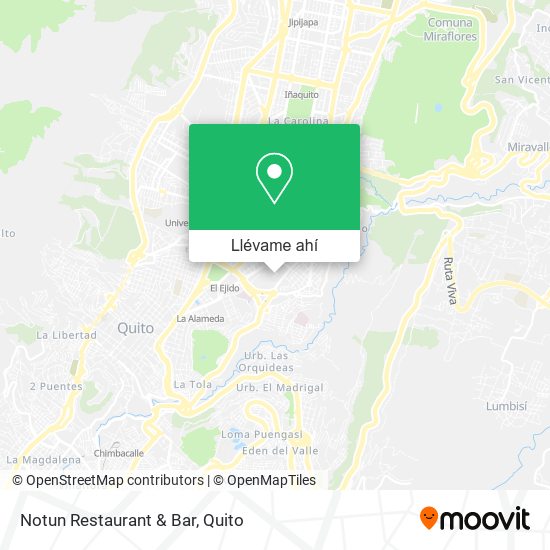 Mapa de Notun Restaurant & Bar