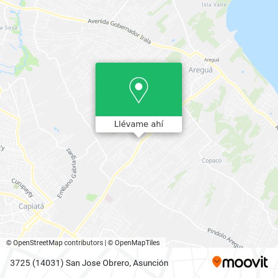 Mapa de 3725 (14031) San Jose Obrero